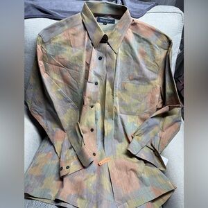 Yves Saint Laurent VINTAGE Camouflage long sleeve shirt